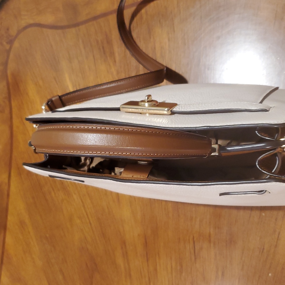 Like NEW Coach Belted Colorblock Lane Carryall Bag - Picture 9 of 13